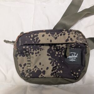 Herschel Supply Company Olive and Black Belt Bag